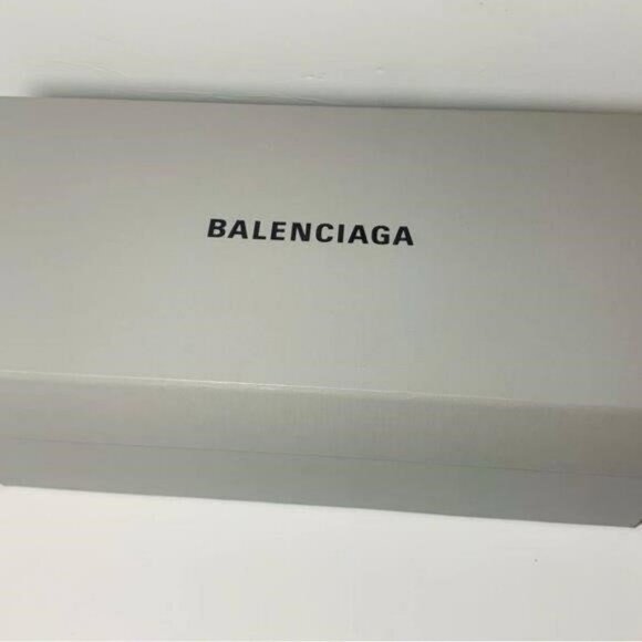 Balenciaga Men's Logo Mismatched Slide Sandal Size 8 - Picture 11 of 14